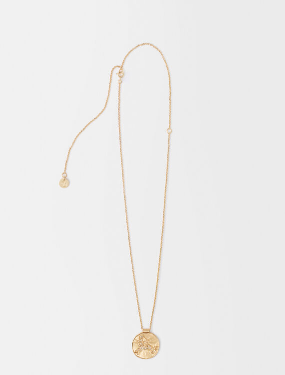 Zodiac medal : Jewelry color Leo