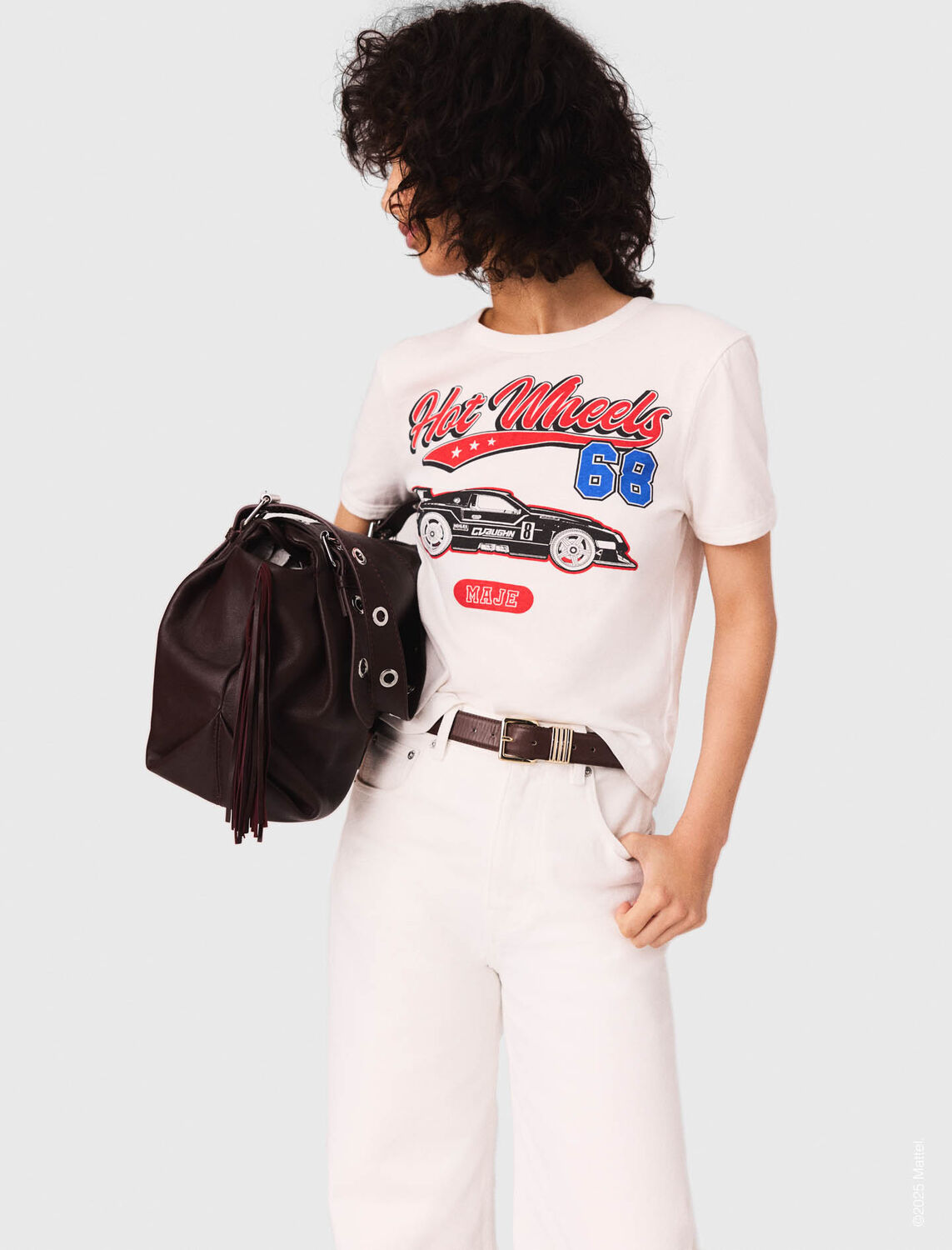 Printed T-shirt - T-Shirts - MAJE