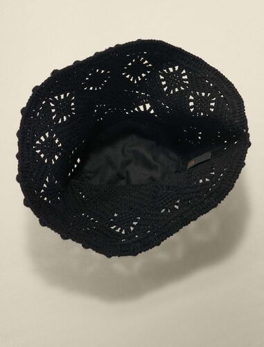 Crochet bucket hat : Caps and bucket hats color Parma Violet