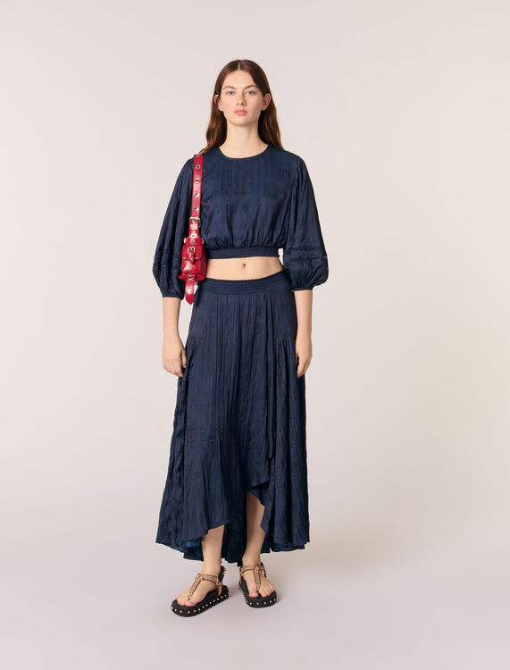 maje : Skirts & Shorts 顏色 深蓝色/NAVY
