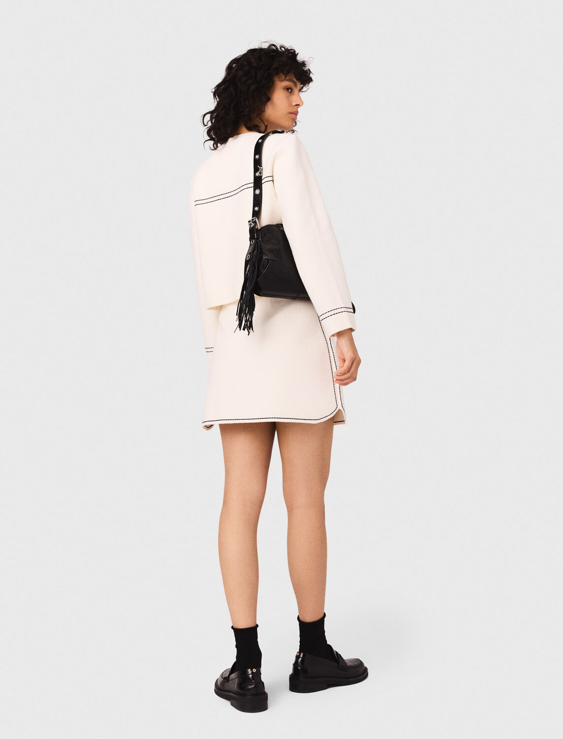 maje : Skirts & Shorts color Ecru