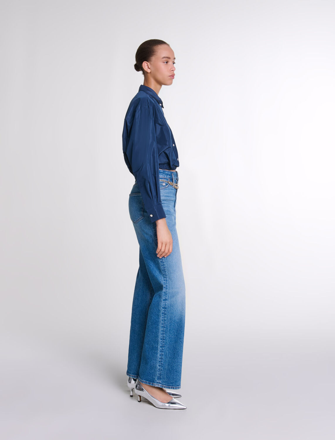 Cropped shirt - Fall-Winter Collection - MAJE