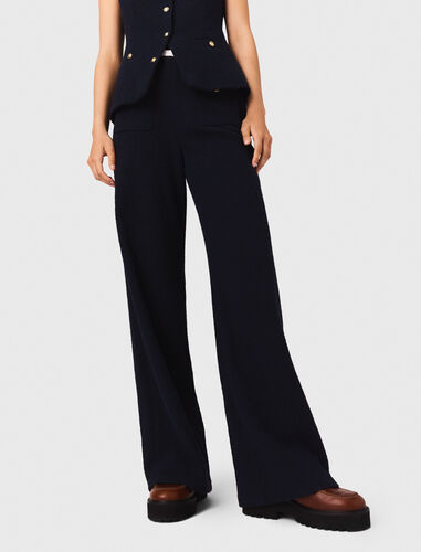 maje : Trousers & Jeans 顏色 深蓝色/NAVY