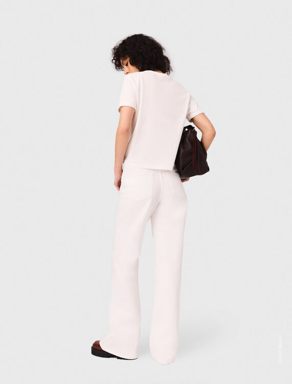 Printed T-shirt - T-Shirts - MAJE