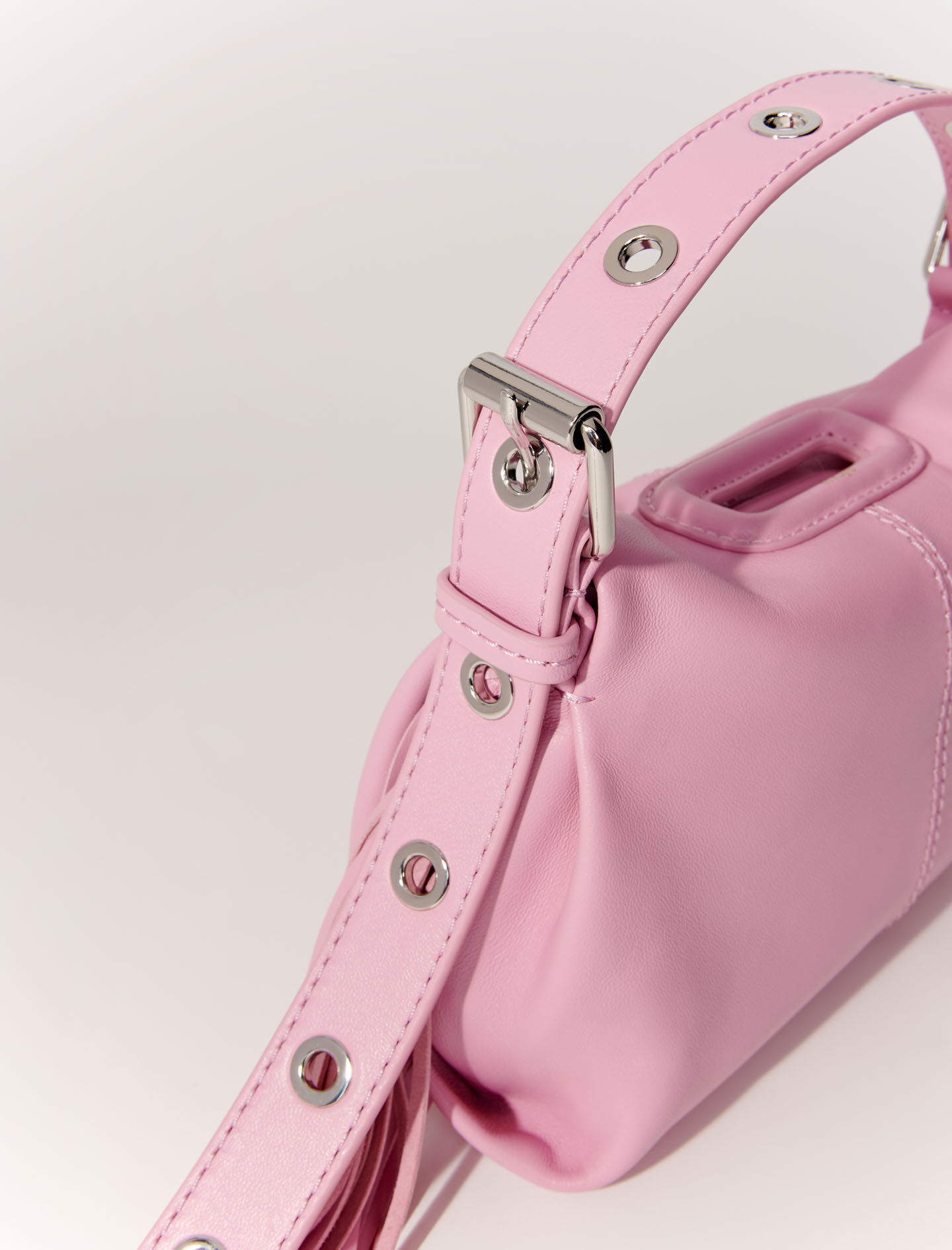 123MISSMMINI Smooth leather mini Miss M bag - Miss M Bags - Maje.com