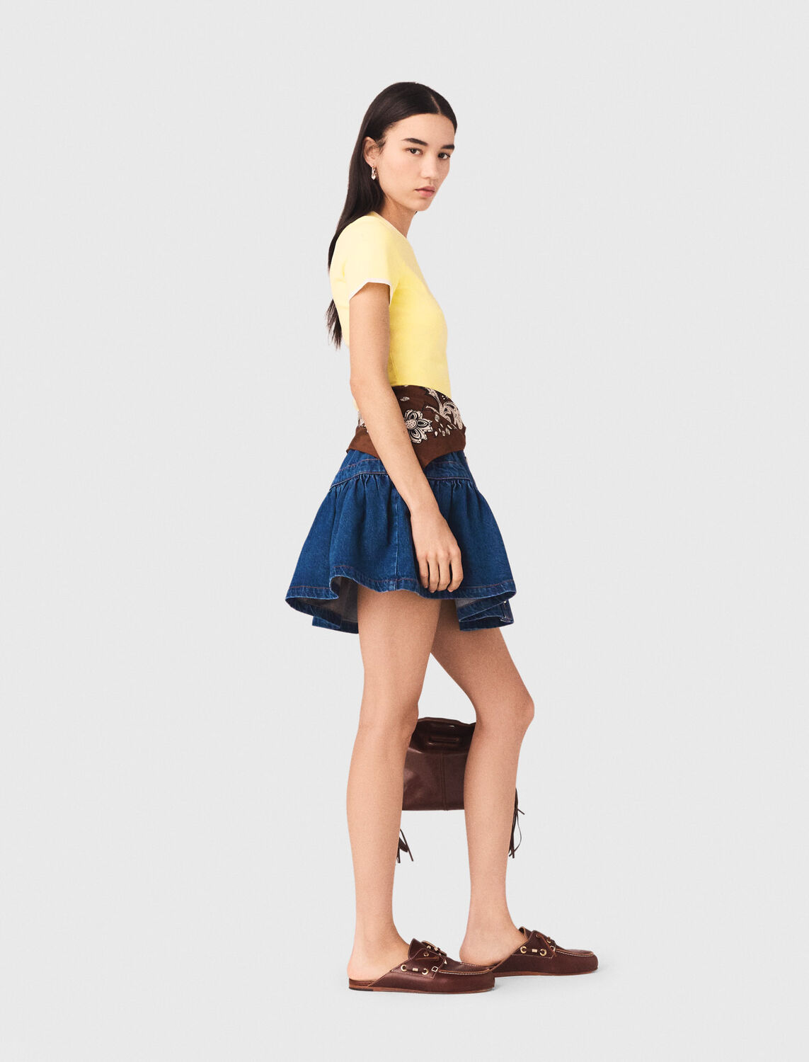 Round back cut-out jumper - Sweaters & Cardigans - MAJE