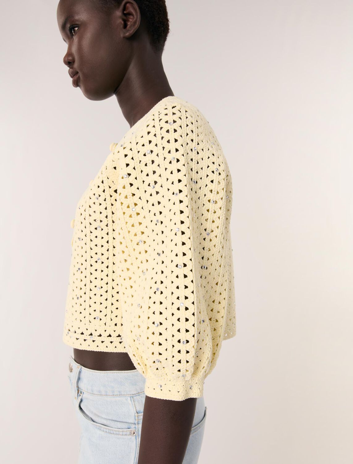 maje : Sweaters & Cardigans 顏色 黄色/YELLOW