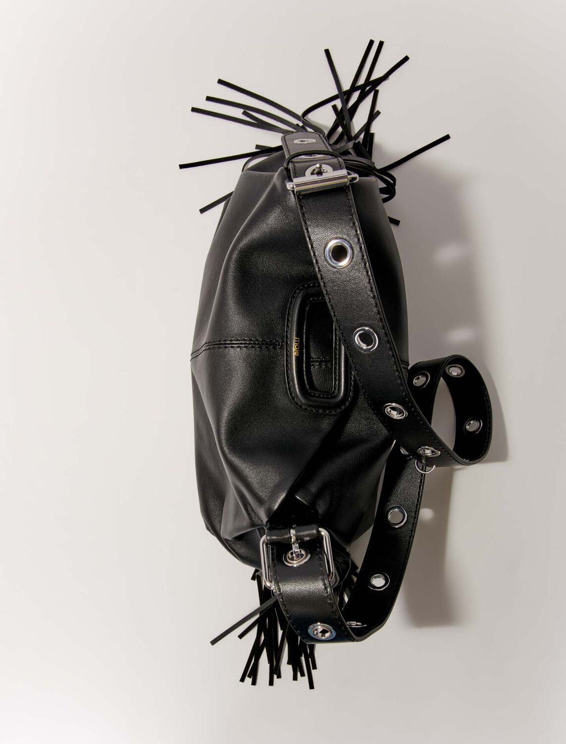 Smooth leather Miss M bag : Miss M Bags color Black