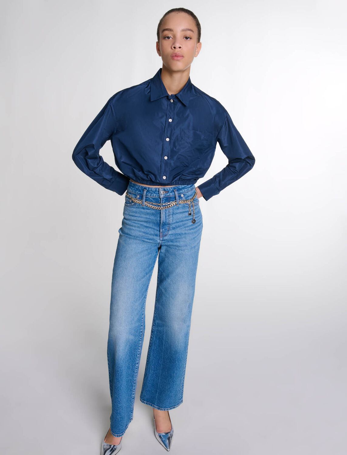 Cropped shirt : Fall-Winter Collection color 