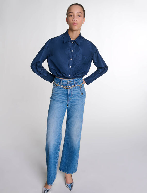 Cropped shirt - Fall-Winter Collection - MAJE