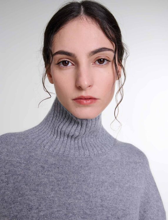Cashmere knit jumper - Fall-Winter Collection - MAJE