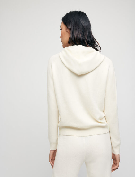 Cashmere hoodie - Cardigans & Sweaters - MAJE