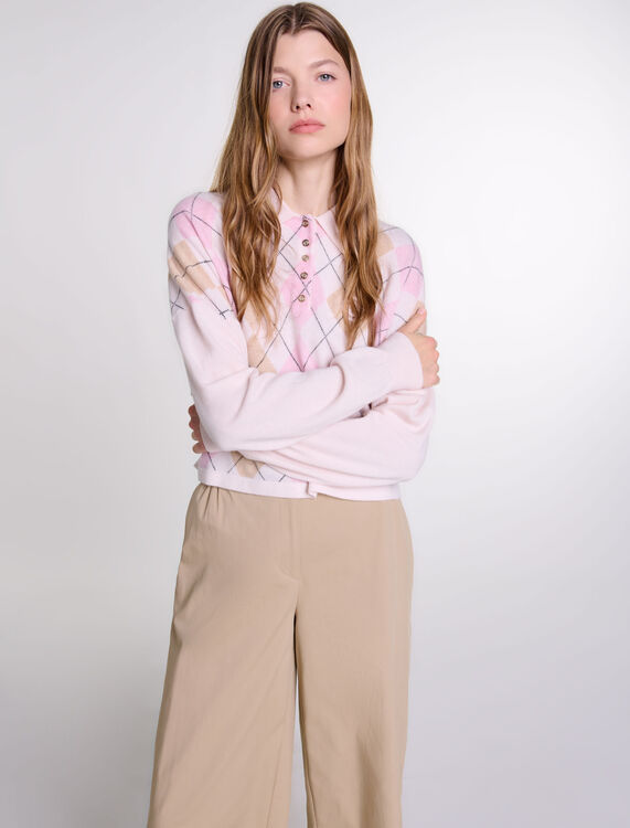Short wool-blend sweater - Fall-Winter Collection - MAJE